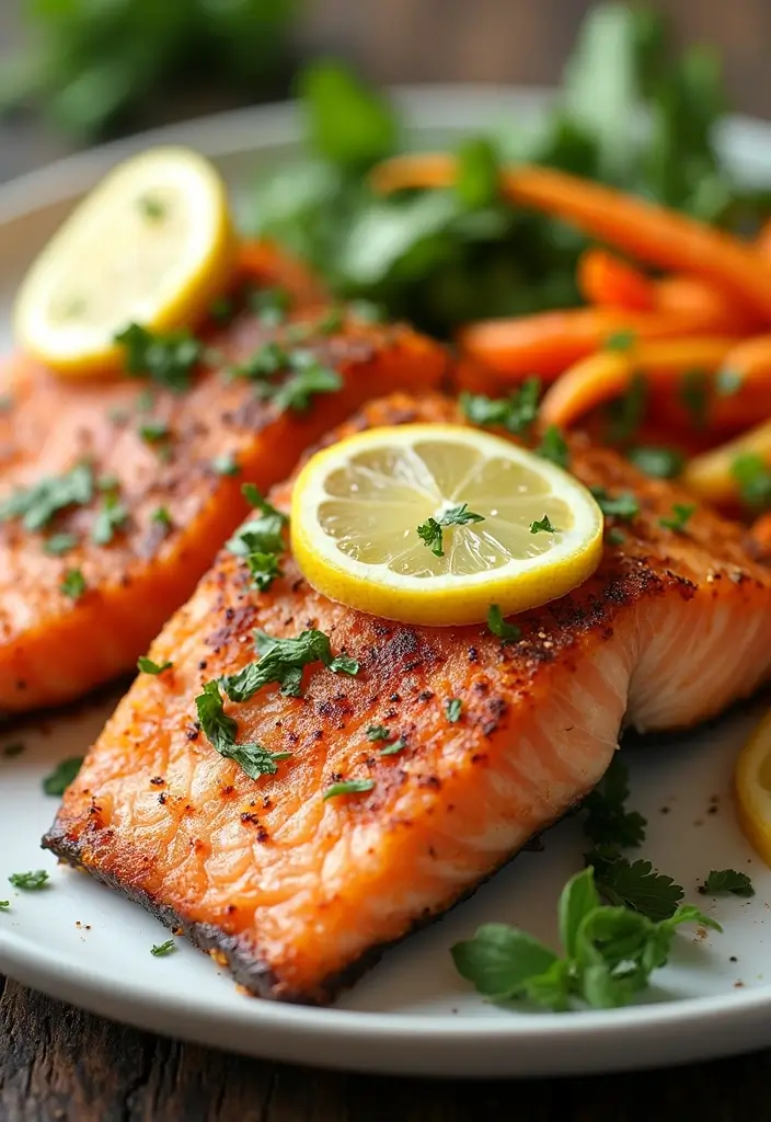25 Air Fryer Seafood Recipes That Turn Out Crispy and Delicious 1 25 Air Fryer Seafood Recipes That Turn Out Crispy and Delicious - 1. Crispy Air Fryer Salmon