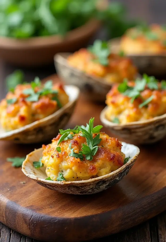 25 Air Fryer Seafood Recipes That Turn Out Crispy and Delicious 88 25 Air Fryer Seafood Recipes That Turn Out Crispy and Delicious - 16. Air Fryer Stuffed Clams