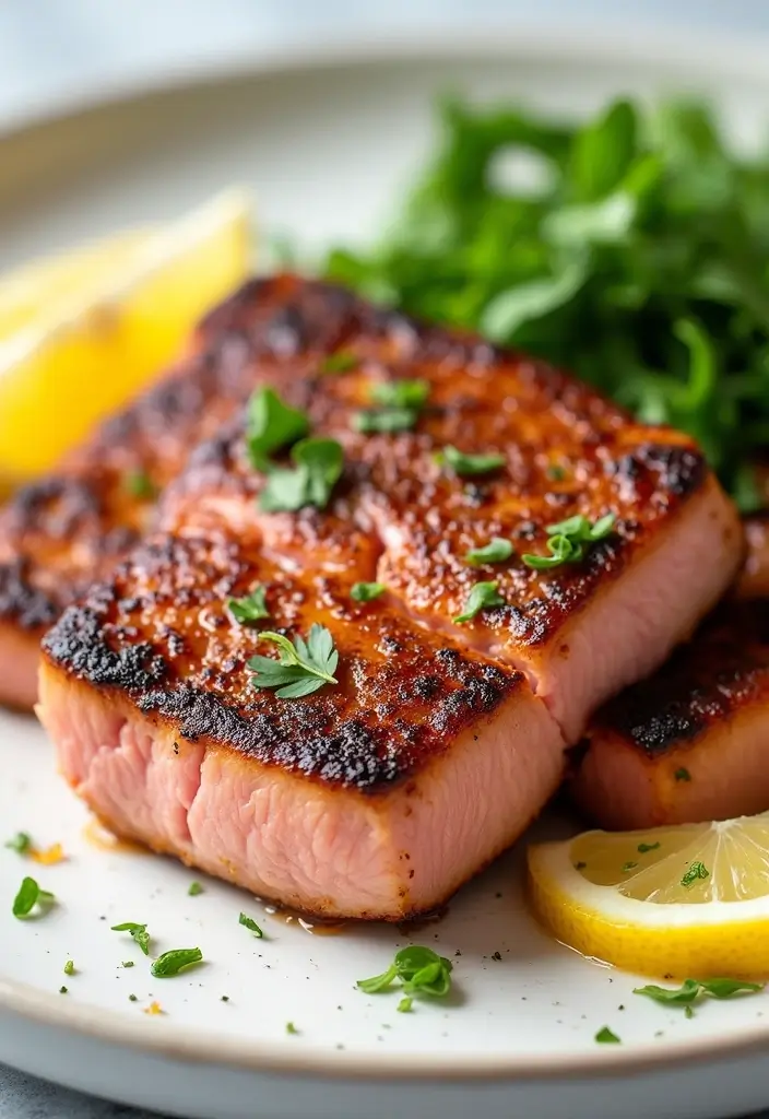 25 Air Fryer Seafood Recipes That Turn Out Crispy and Delicious 103 25 Air Fryer Seafood Recipes That Turn Out Crispy and Delicious - 19. Air Fryer Tuna Steaks