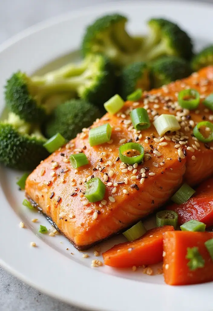 25 Air Fryer Seafood Recipes That Turn Out Crispy and Delicious 113 25 Air Fryer Seafood Recipes That Turn Out Crispy and Delicious - 21. Air Fryer Sesame Ginger Salmon
