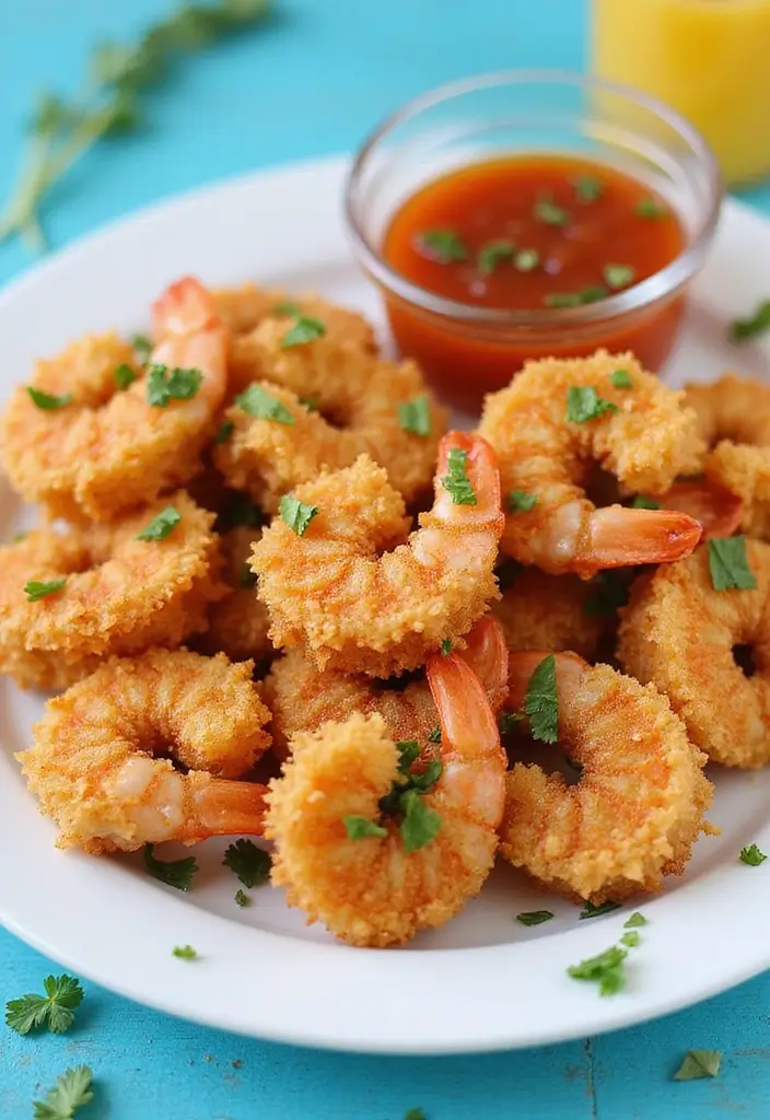 25 Air Fryer Seafood Recipes That Turn Out Crispy and Delicious 20 25 Air Fryer Seafood Recipes That Turn Out Crispy and Delicious - 4. Air Fryer Coconut Shrimp