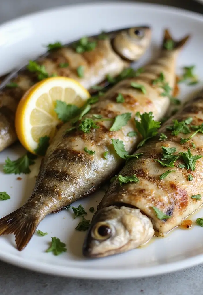 25 BBQ Seafood Recipes for Outdoor Grilling Fans - 14. Grilled Sardines with Lemon and Herbs