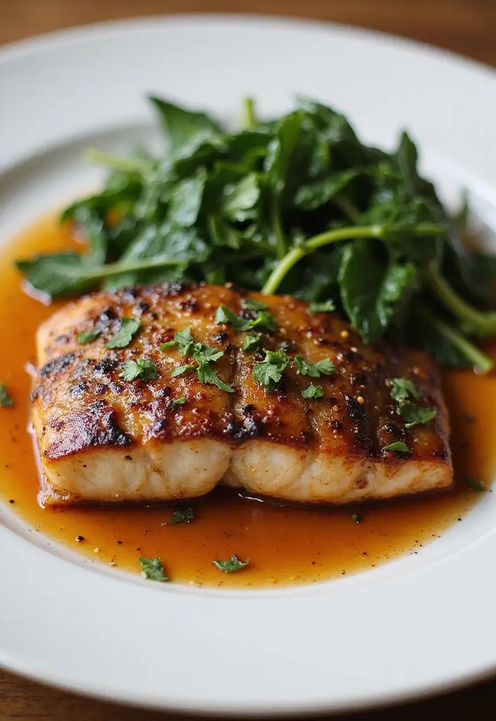 25 BBQ Seafood Recipes for Outdoor Grilling Fans - 15. Miso Glazed Grilled Sea Bass