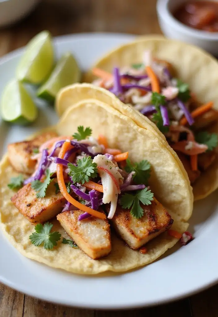 25 BBQ Seafood Recipes for Outdoor Grilling Fans - 4. Cajun Grilled Fish Tacos
