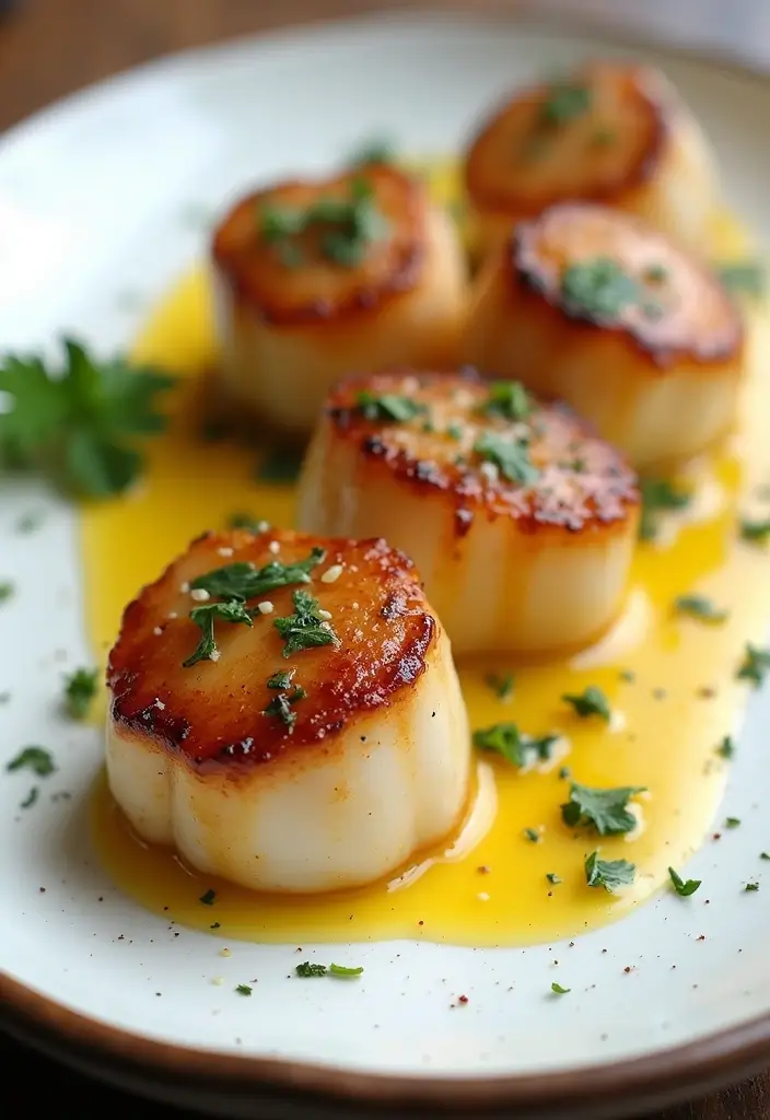25 BBQ Seafood Recipes for Outdoor Grilling Fans - 6. Honey Mustard Grilled Scallops
