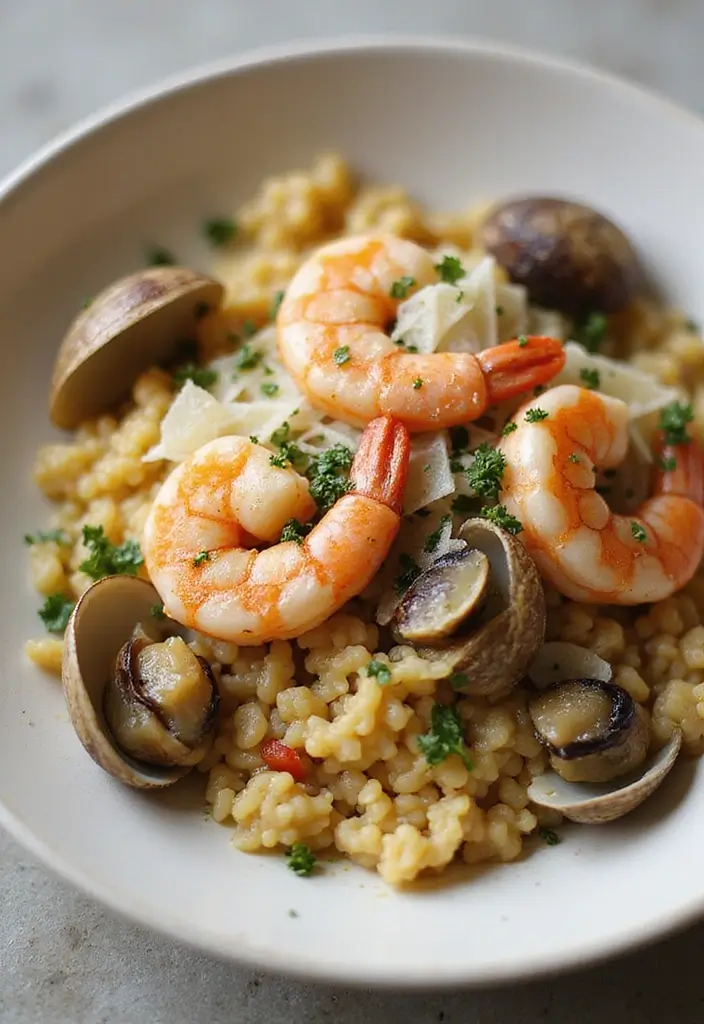 25 Best Seafood Platter Recipes for Elegant Gatherings 94 25 Best Seafood Platter Recipes for Elegant Gatherings - 18. Seafood Risotto