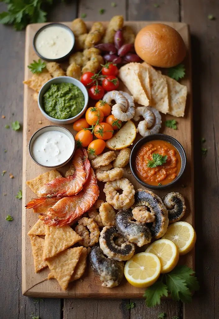 25 Best Seafood Platter Recipes for Elegant Gatherings 120 25 Best Seafood Platter Recipes for Elegant Gatherings - 22. Seafood Charcuterie Board