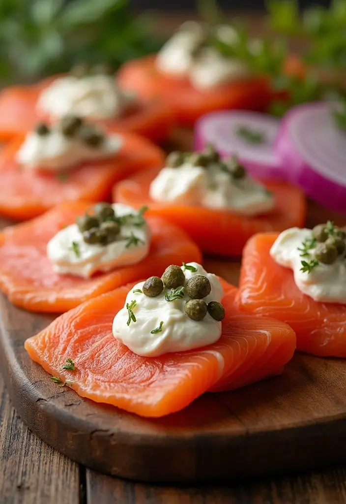 25 Best Seafood Platter Recipes for Elegant Gatherings 27 25 Best Seafood Platter Recipes for Elegant Gatherings - 5. Smoked Salmon Platter