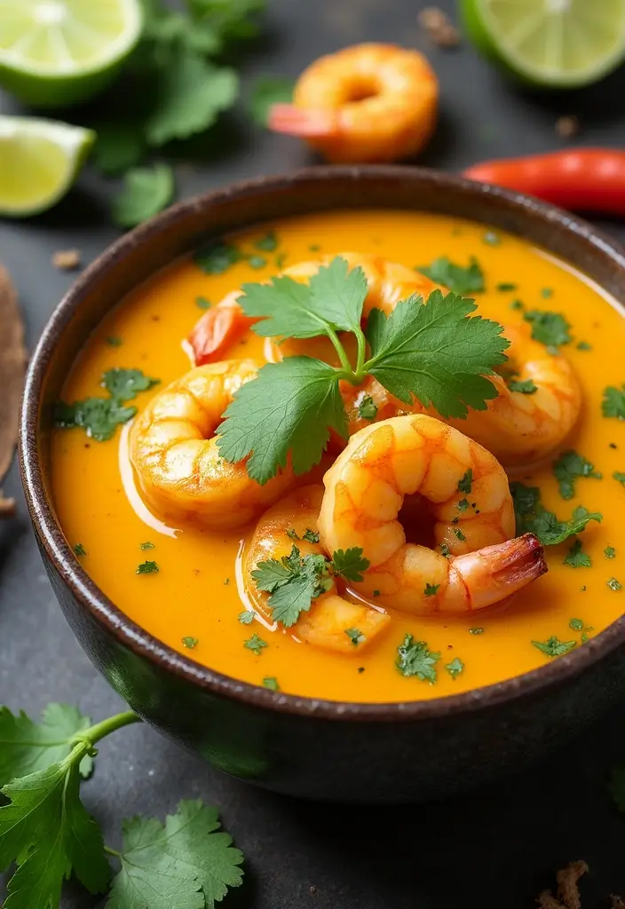25 Crockpot Seafood Soup Recipes That Cook Themselves 65 25 Crockpot Seafood Soup Recipes That Cook Themselves - 11. Curried Coconut Shrimp Soup