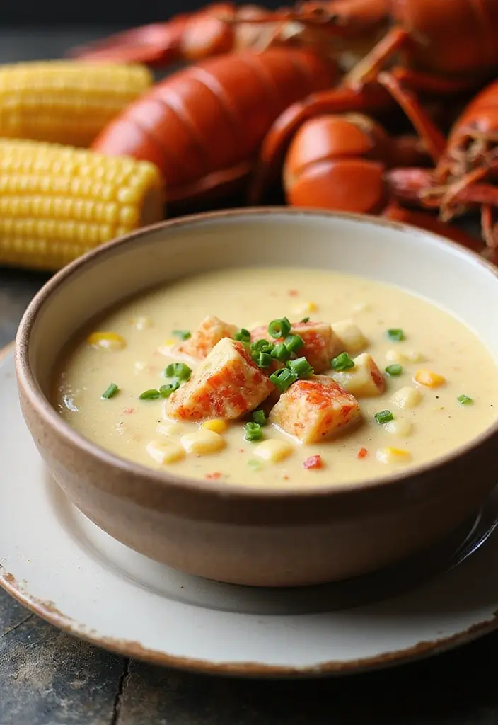 25 Crockpot Seafood Soup Recipes That Cook Themselves 91 25 Crockpot Seafood Soup Recipes That Cook Themselves - 15. Lobster and Corn Chowder