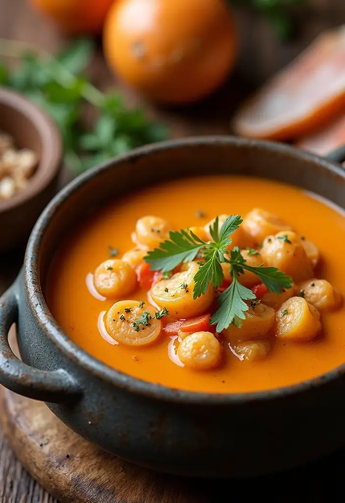 25 Crockpot Seafood Soup Recipes That Cook Themselves 103 25 Crockpot Seafood Soup Recipes That Cook Themselves - 17. Smoky Seafood Bisque