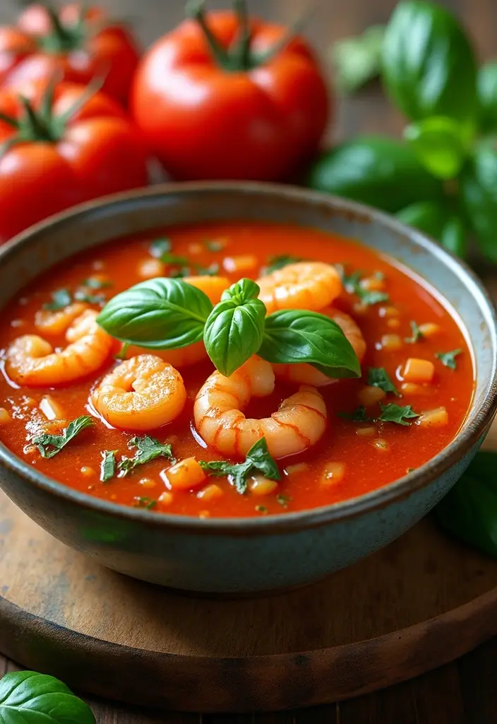 25 Crockpot Seafood Soup Recipes That Cook Themselves 135 25 Crockpot Seafood Soup Recipes That Cook Themselves - 23. Tomato Basil Seafood Soup