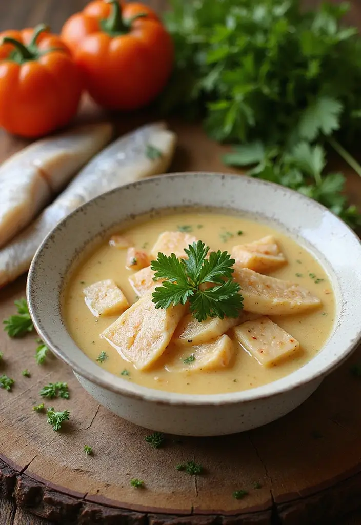 25 Crockpot Seafood Soup Recipes That Cook Themselves 36 25 Crockpot Seafood Soup Recipes That Cook Themselves - 6. Hearty Fish Chowder