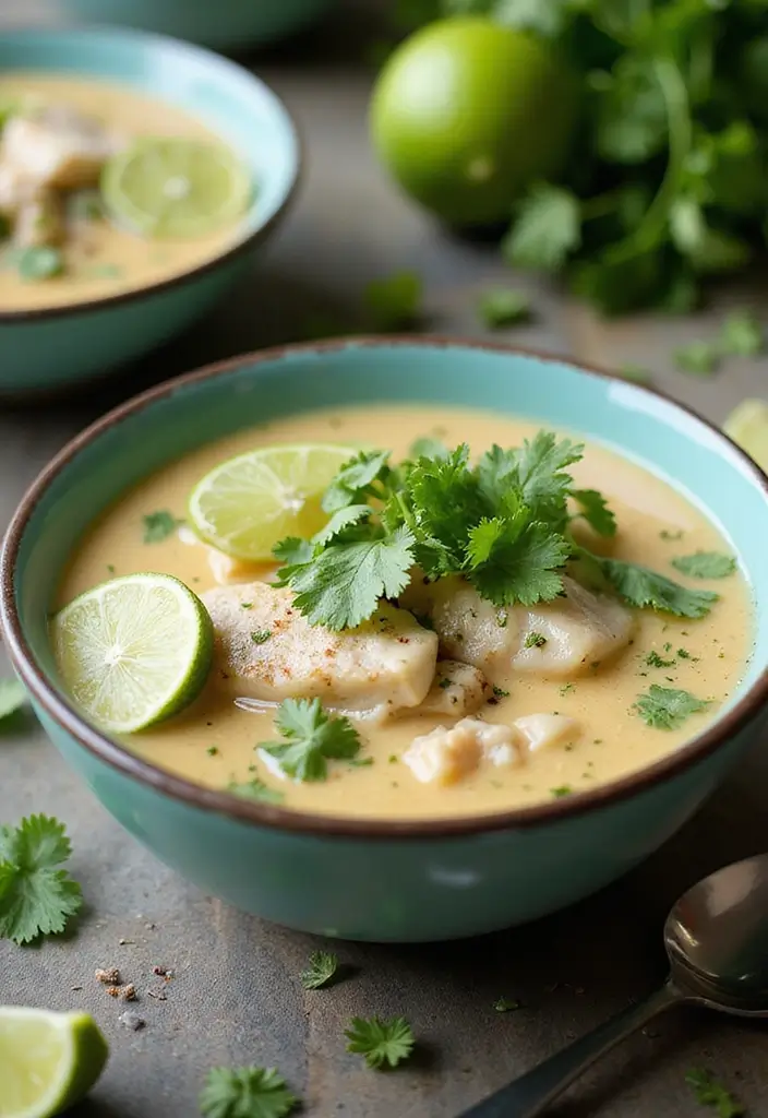 25 Crockpot Seafood Soup Recipes That Cook Themselves 48 25 Crockpot Seafood Soup Recipes That Cook Themselves - 8. Cilantro Lime Fish Soup