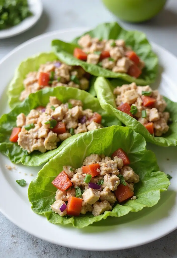 25 Easy Seafood Dinner Recipes Perfect for Busy Nights 72 25 Easy Seafood Dinner Recipes Perfect for Busy Nights - 12. Tuna Salad Lettuce Wraps
