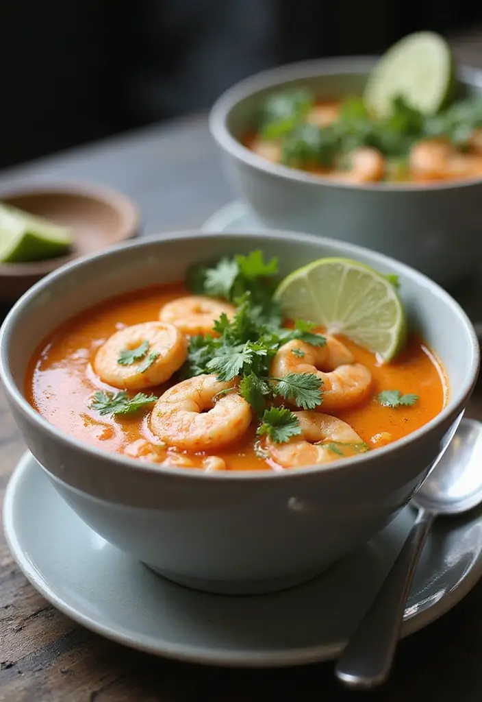 25 Easy Seafood Dinner Recipes Perfect for Busy Nights 107 25 Easy Seafood Dinner Recipes Perfect for Busy Nights - 17. Thai Coconut Shrimp Soup