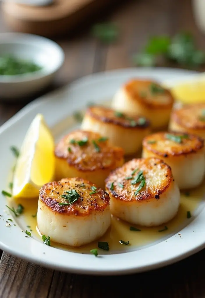 25 Easy Seafood Dinner Recipes Perfect for Busy Nights 20 25 Easy Seafood Dinner Recipes Perfect for Busy Nights - 4. Garlic Butter Scallops