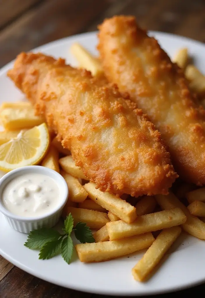 25+ Easy Seafood Recipes for a Crowd Everyone Will Love 67 25+ Easy Seafood Recipes for a Crowd Everyone Will Love - 11. Fish and Chips