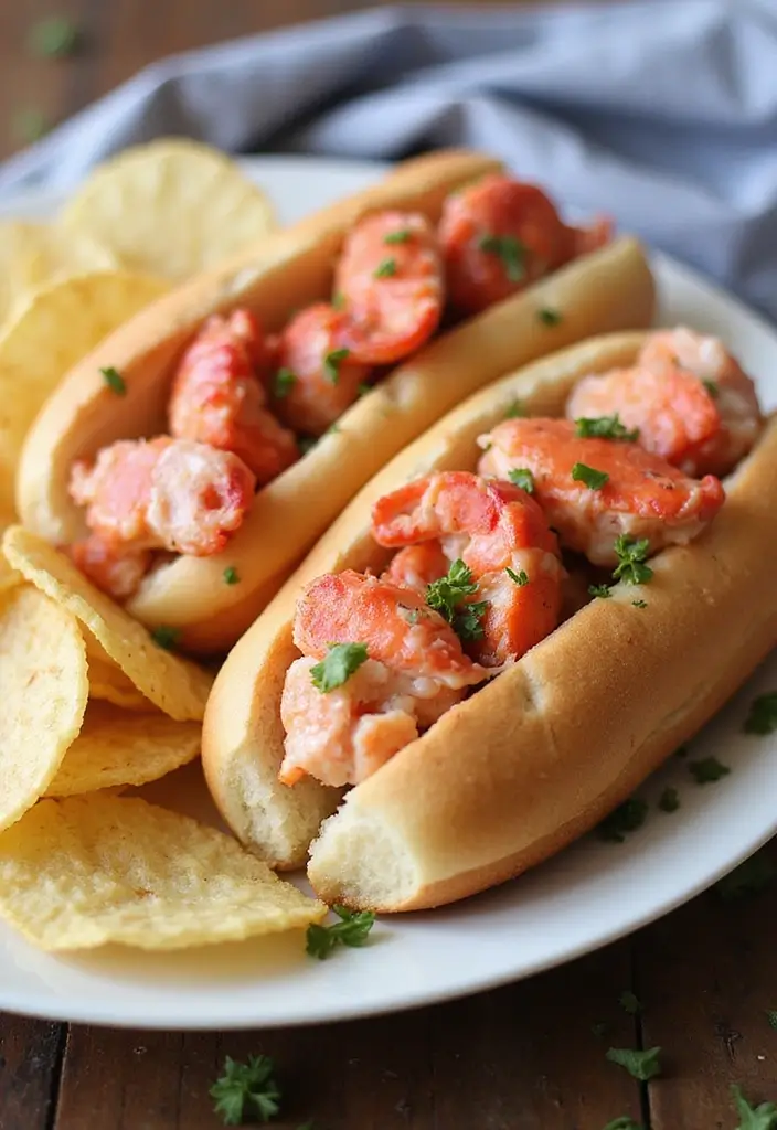 25+ Easy Seafood Recipes for a Crowd Everyone Will Love 98 25+ Easy Seafood Recipes for a Crowd Everyone Will Love - 16. Lobster Rolls