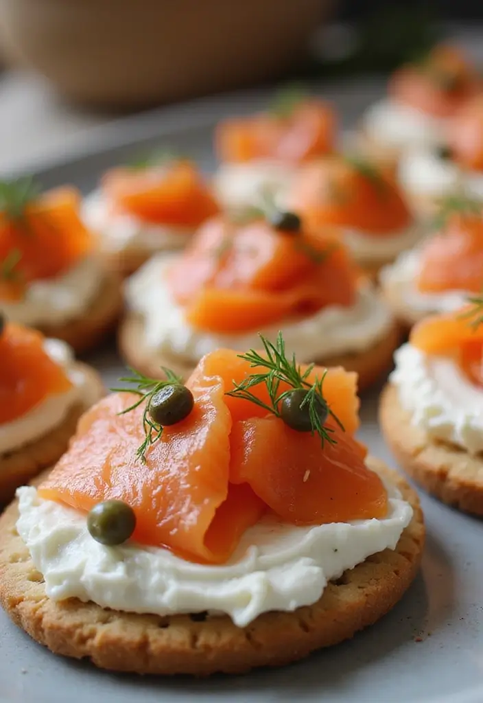 25+ Easy Seafood Recipes for a Crowd Everyone Will Love 130 25+ Easy Seafood Recipes for a Crowd Everyone Will Love - 22. Smoked Salmon Canapés