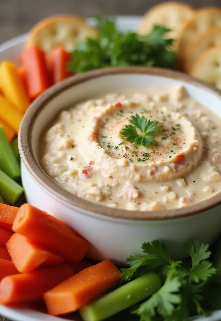 25+ Easy Seafood Recipes for a Crowd Everyone Will Love 15 25+ Easy Seafood Recipes for a Crowd Everyone Will Love - 3. Creamy Crab Dip