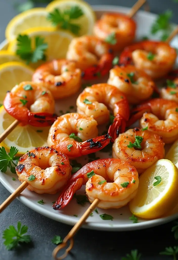 25+ Easy Seafood Recipes for a Crowd Everyone Will Love 41 25+ Easy Seafood Recipes for a Crowd Everyone Will Love - 7. Lemon Garlic Grilled Shrimp