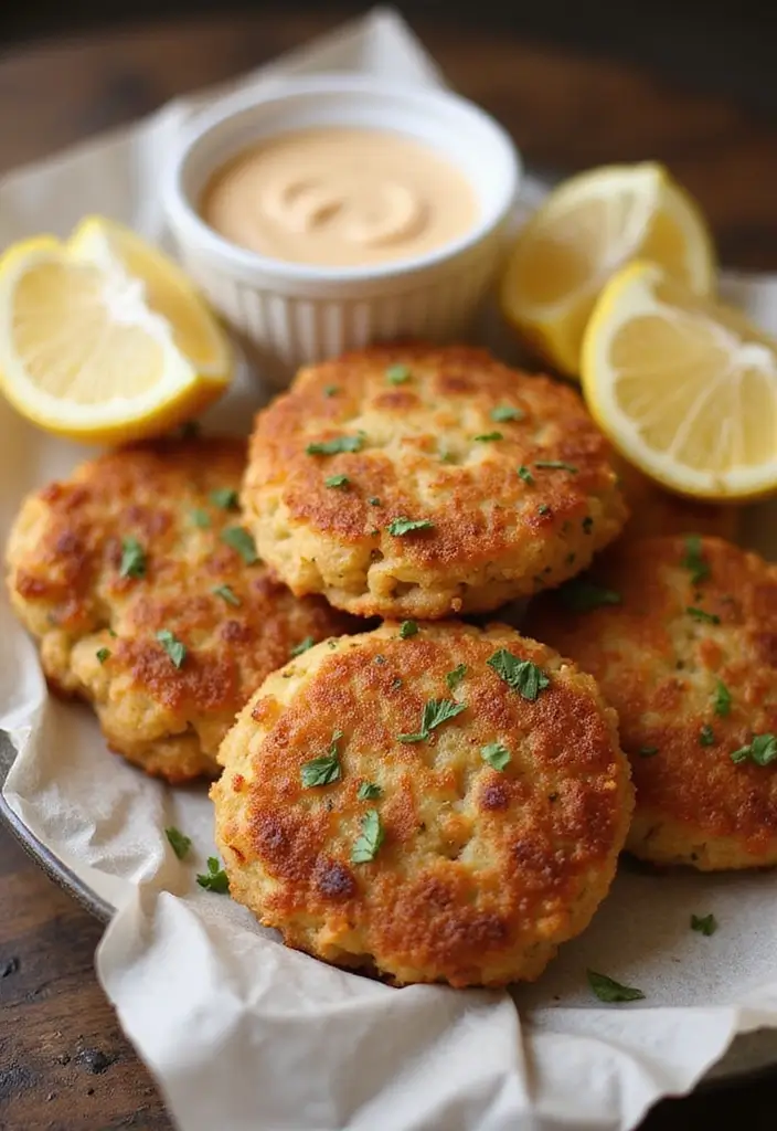 25+ Easy Seafood Recipes for a Crowd Everyone Will Love 55 25+ Easy Seafood Recipes for a Crowd Everyone Will Love - 9. Crab Cakes with Remoulade Sauce