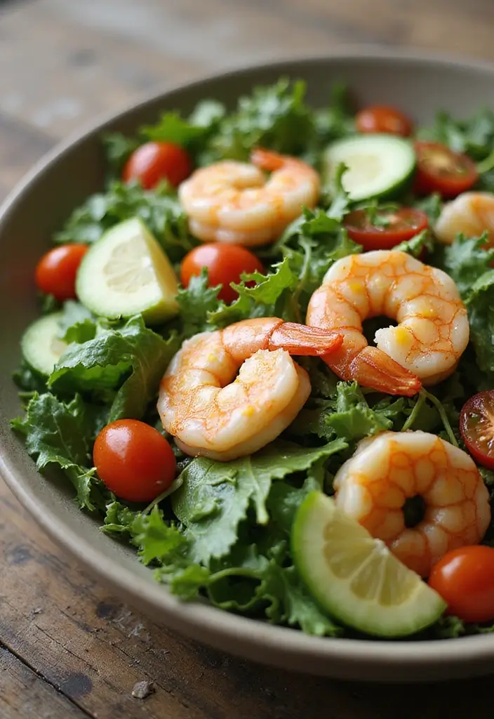 25 Healthy Seafood Salad Recipes Packed with Freshness 1 25 Healthy Seafood Salad Recipes Packed with Freshness - 1. Mediterranean Shrimp Salad