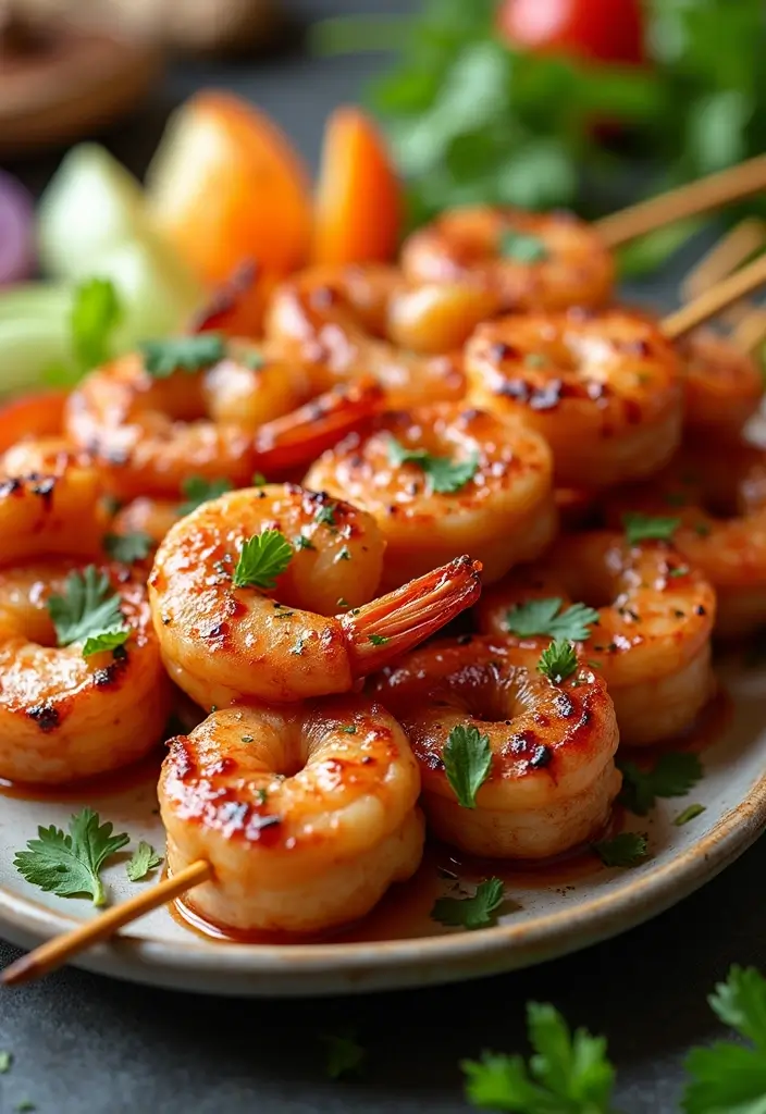 25 High Protein Seafood Recipes for Muscle and Energy 70 25 High Protein Seafood Recipes for Muscle and Energy - 12. BBQ Shrimp Skewers
