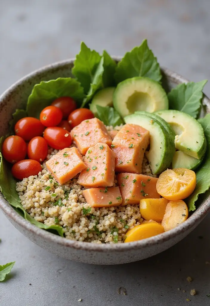 25 High Protein Seafood Recipes for Muscle and Energy 80 25 High Protein Seafood Recipes for Muscle and Energy - 14. Fish and Quinoa Bowls