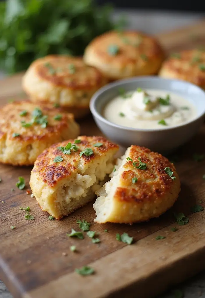 25 High Protein Seafood Recipes for Muscle and Energy 120 25 High Protein Seafood Recipes for Muscle and Energy - 20. Crab Cakes with Remoulade Sauce