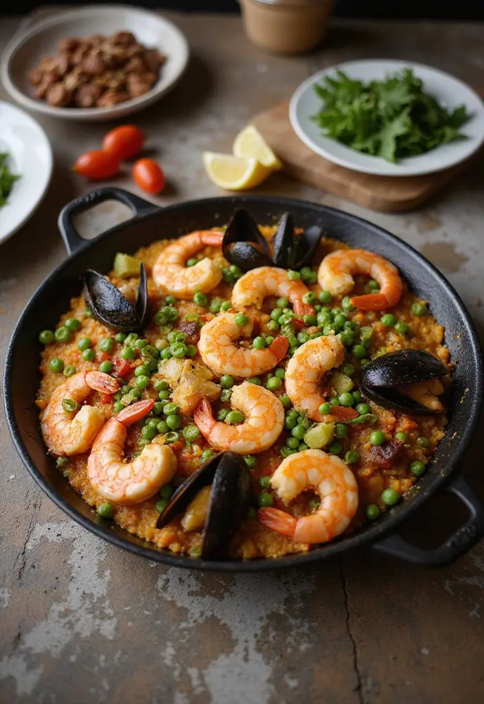 25 High Protein Seafood Recipes for Muscle and Energy 127 25 High Protein Seafood Recipes for Muscle and Energy - 21. Seafood Paella