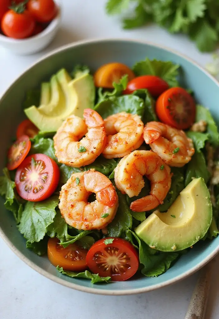 25 High Protein Seafood Recipes for Muscle and Energy 139 25 High Protein Seafood Recipes for Muscle and Energy - 23. Zesty Shrimp and Avocado Salad