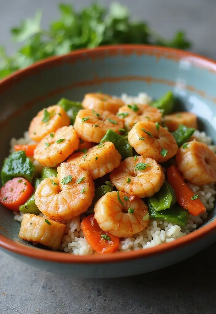 25 High Protein Seafood Recipes for Muscle and Energy 153 25 High Protein Seafood Recipes for Muscle and Energy - 25. Seafood Stir-Fry