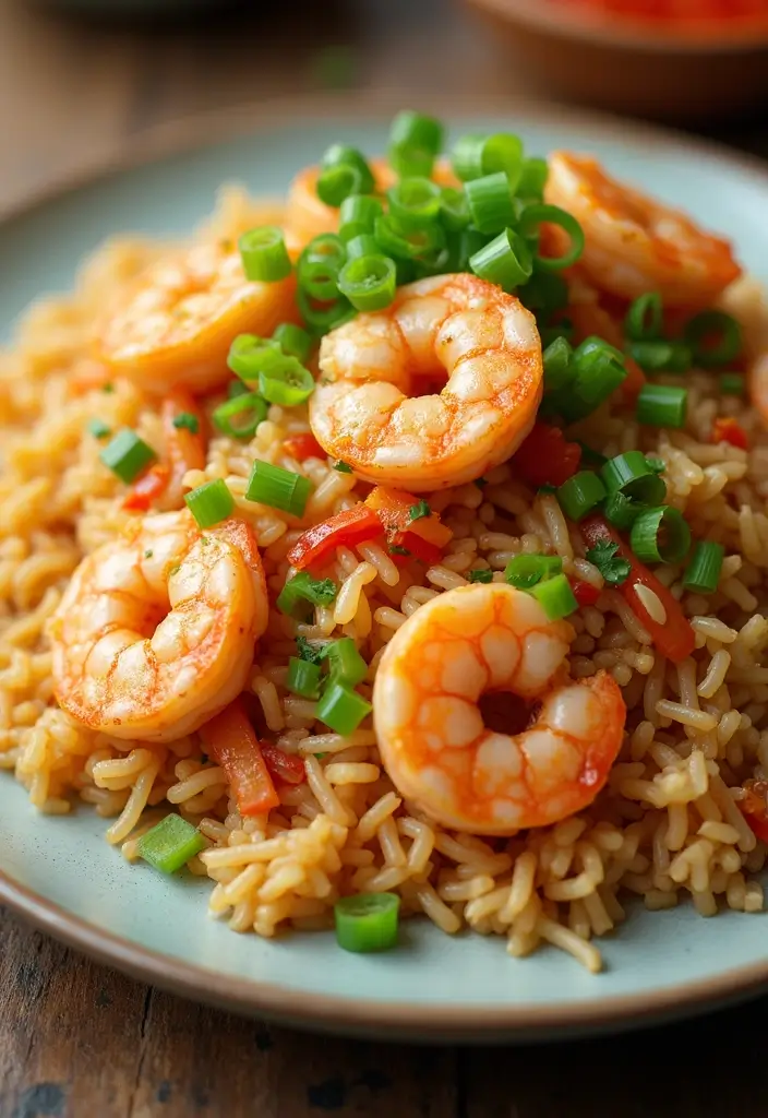 25 High Protein Seafood Recipes for Muscle and Energy 46 25 High Protein Seafood Recipes for Muscle and Energy - 8. Shrimp Fried Rice