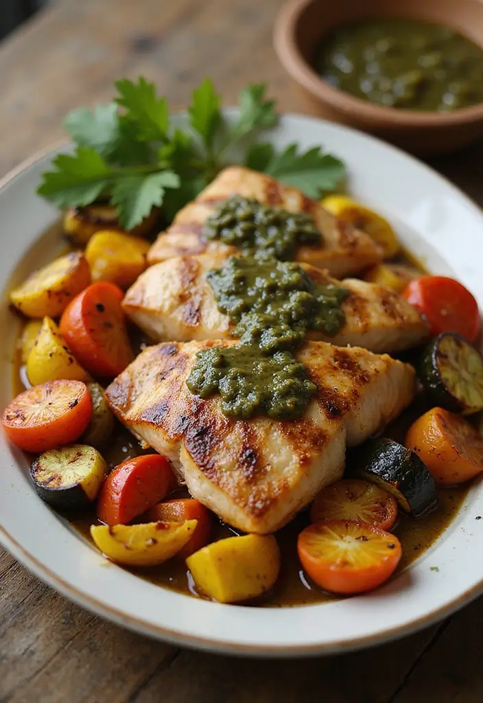 25 Ina Garten Seafood Recipes with Signature Elegance 130 25 Ina Garten Seafood Recipes with Signature Elegance - 20. Grilled Fish with Chimichurri