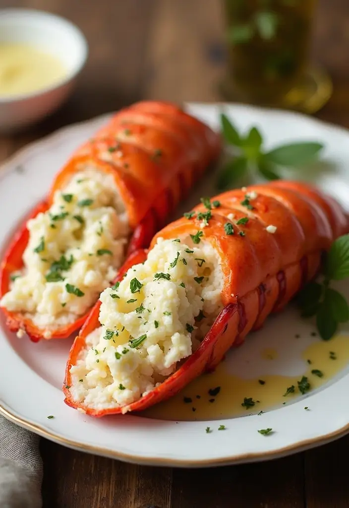 25 Ina Garten Seafood Recipes with Signature Elegance 50 25 Ina Garten Seafood Recipes with Signature Elegance - 8. Stuffed Lobster Tails
