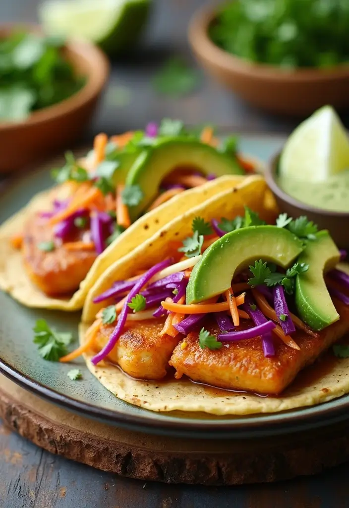 25 Instant Pot Seafood Recipes That Save Time and Effort 20 25 Instant Pot Seafood Recipes That Save Time and Effort - 4. Fish Tacos with Cilantro Lime Sauce