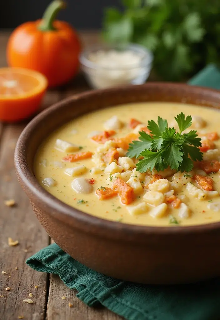 25 Keto Seafood Soup Recipes for a Comforting Bowl 1 25 Keto Seafood Soup Recipes for a Comforting Bowl - 1. Creamy Shrimp Chowder