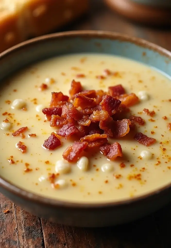 25 Keto Seafood Soup Recipes for a Comforting Bowl 80 25 Keto Seafood Soup Recipes for a Comforting Bowl - 14. Clam and Bacon Chowder