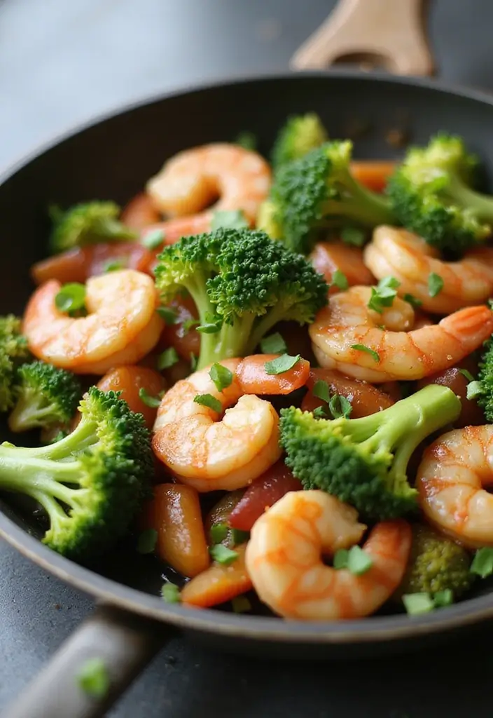 25 Low Carb Seafood Recipes That Don’t Sacrifice Flavor 86 25 Low Carb Seafood Recipes That Don’t Sacrifice Flavor - 16. Shrimp and Broccoli Stir-Fry