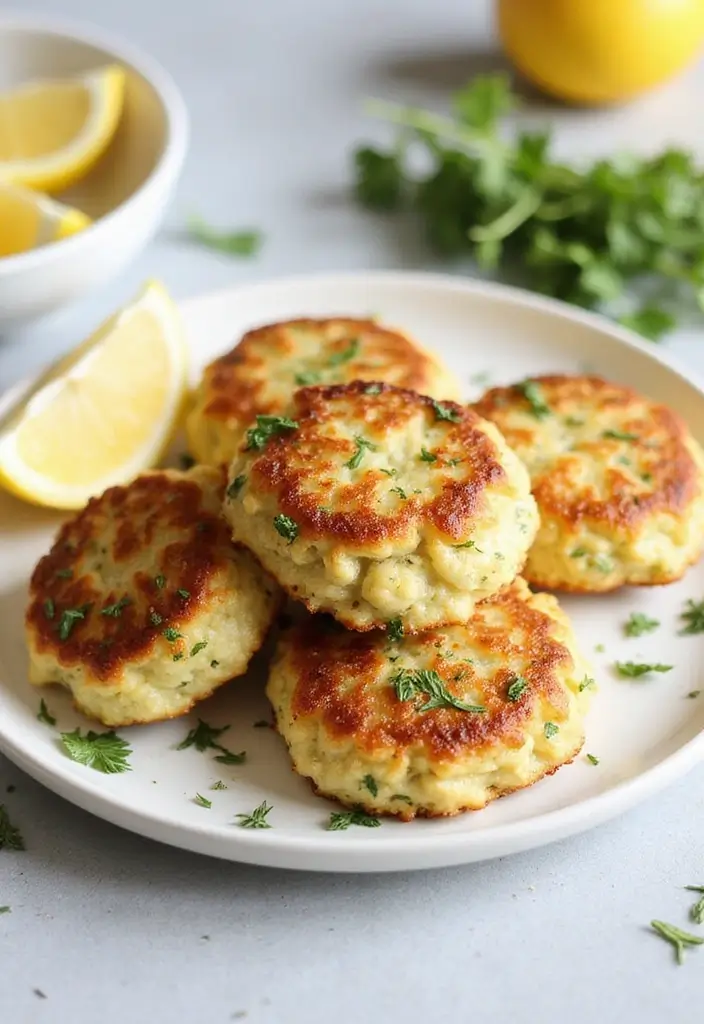 25 Low Carb Seafood Recipes That Don’t Sacrifice Flavor 110 25 Low Carb Seafood Recipes That Don’t Sacrifice Flavor - 20. Lemon Dill Crab Cakes