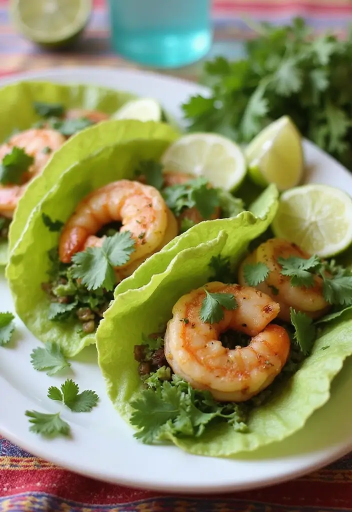 25 Low Carb Seafood Recipes That Don’t Sacrifice Flavor 27 25 Low Carb Seafood Recipes That Don’t Sacrifice Flavor - 5. Cilantro Lime Shrimp Tacos