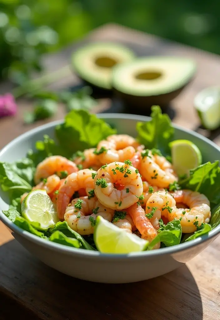 25 Low Carb Seafood Recipes That Don’t Sacrifice Flavor 39 25 Low Carb Seafood Recipes That Don’t Sacrifice Flavor - 7. Shrimp and Avocado Salad