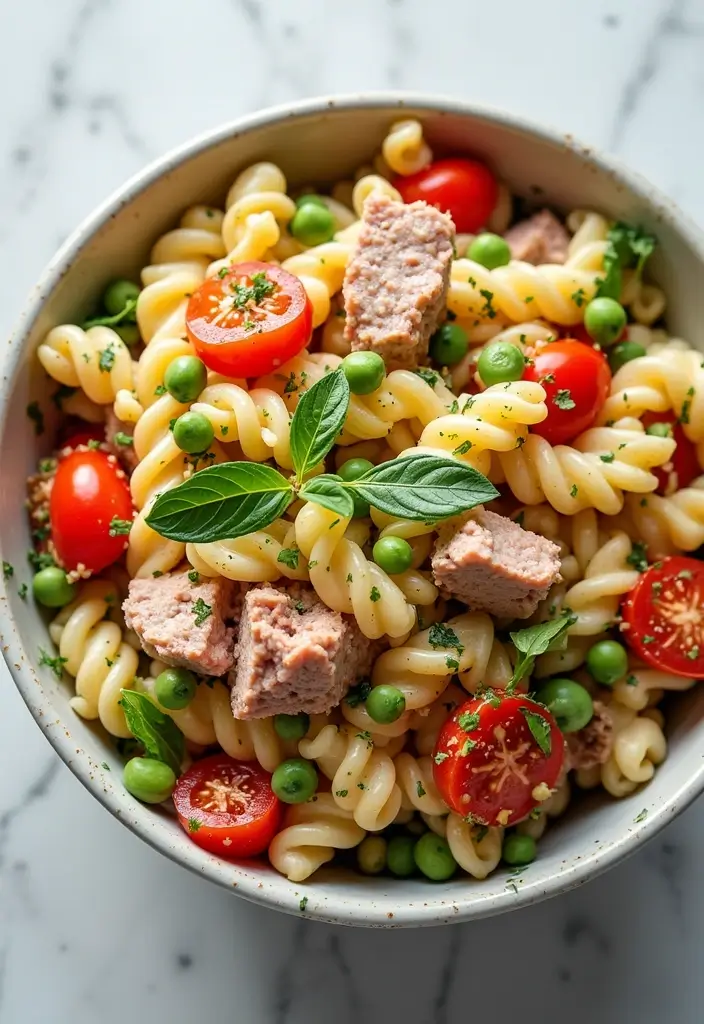 25 Low Sodium Seafood Recipes for Heart-Healthy Eating 125 25 Low Sodium Seafood Recipes for Heart-Healthy Eating - 19. Tempting Tuna Pasta Salad
