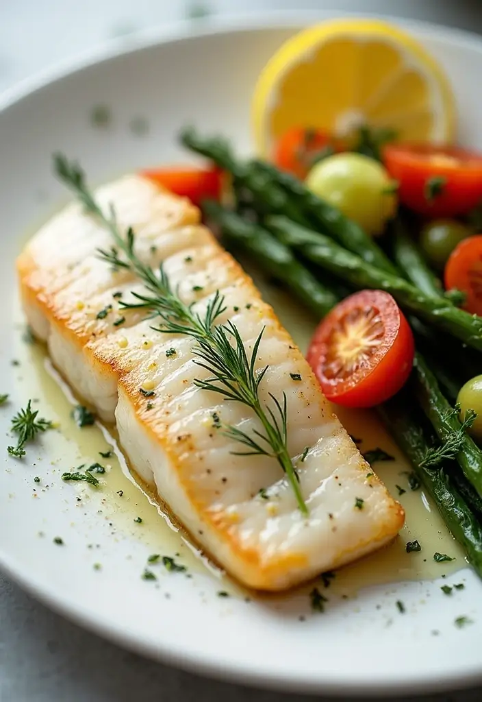 25 Low Sodium Seafood Recipes for Heart-Healthy Eating 160 25 Low Sodium Seafood Recipes for Heart-Healthy Eating - 24. Lemon Dill White Fish