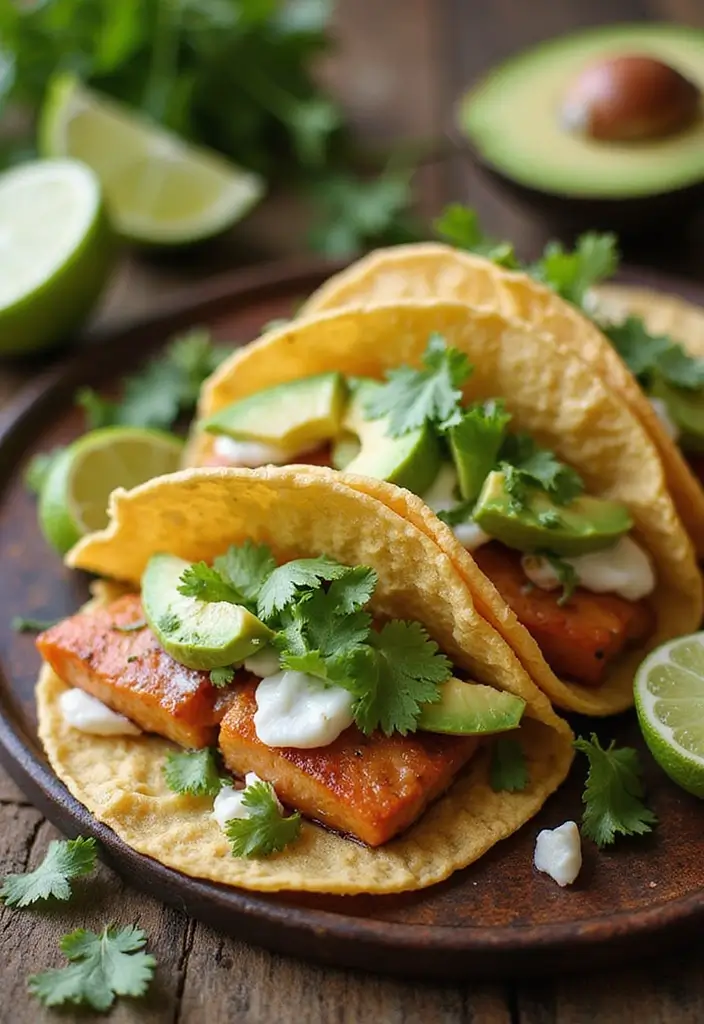 25 Low Sodium Seafood Recipes for Heart-Healthy Eating 36 25 Low Sodium Seafood Recipes for Heart-Healthy Eating - 6. Cilantro Lime Fish Tacos