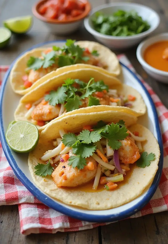 25 Recipes Using Seafood Broth for Richer Flavor 71 25 Recipes Using Seafood Broth for Richer Flavor - 11. Fish Tacos with Seafood Broth Slaw