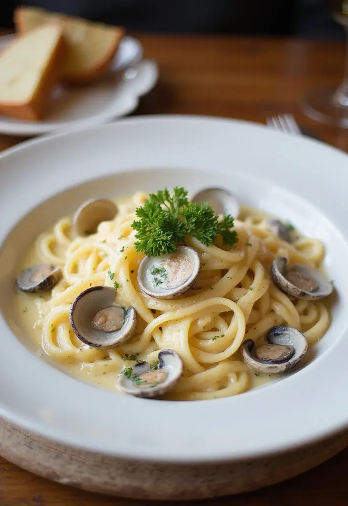 25 Recipes Using Seafood Broth for Richer Flavor 101 25 Recipes Using Seafood Broth for Richer Flavor - 17. Clam Fettuccine Alfredo