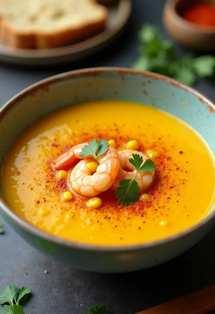 25 Recipes Using Seafood Broth for Richer Flavor 8 25 Recipes Using Seafood Broth for Richer Flavor - 2. Shrimp and Corn Bisque